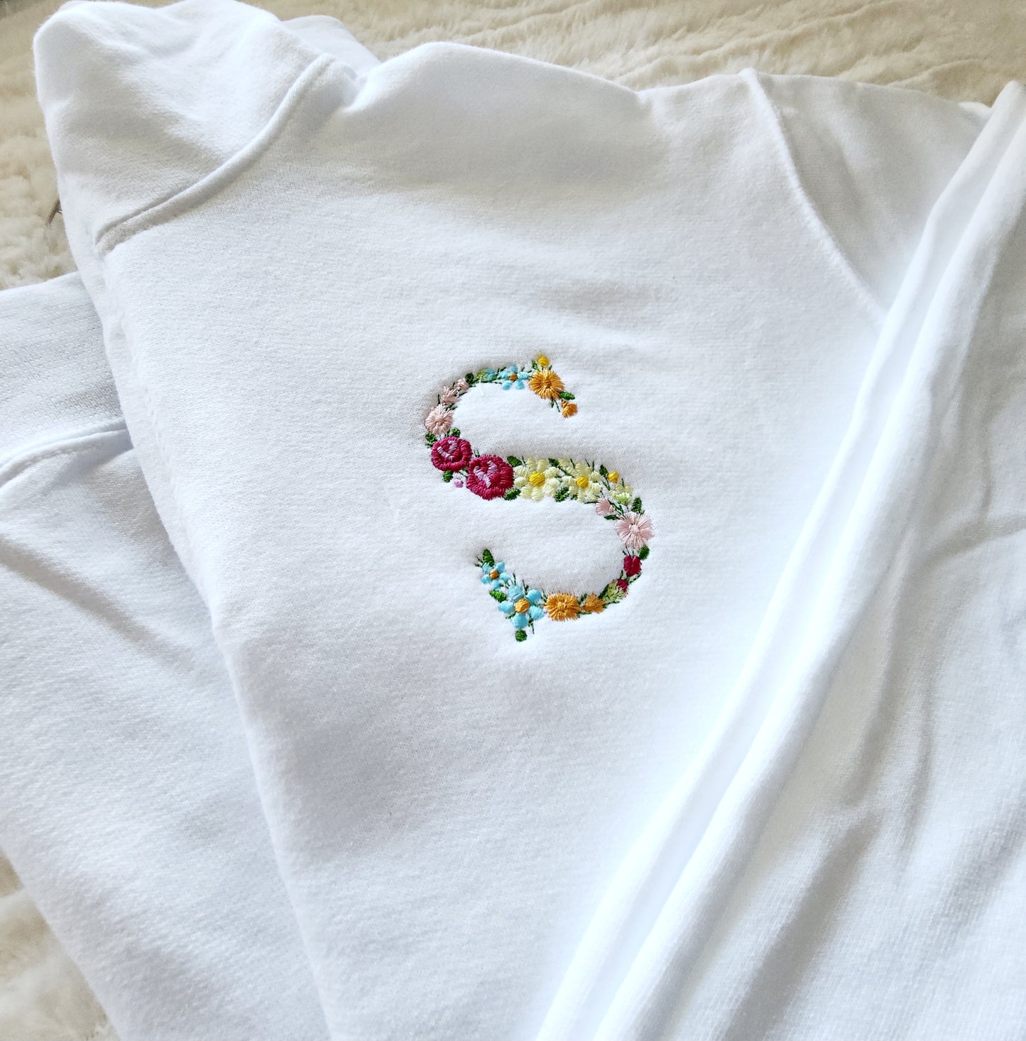 Personalized Embroidered Quarter Zipped Sweatshirt