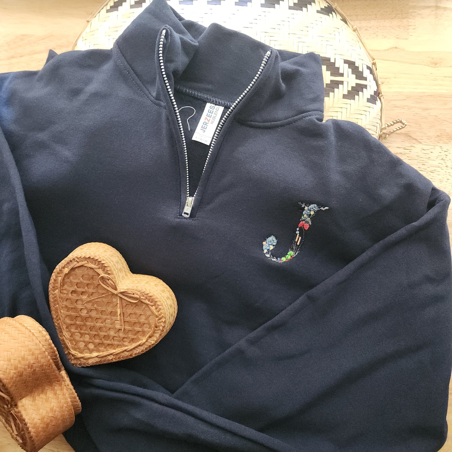 Personalized Forest Letter Embroidery Design