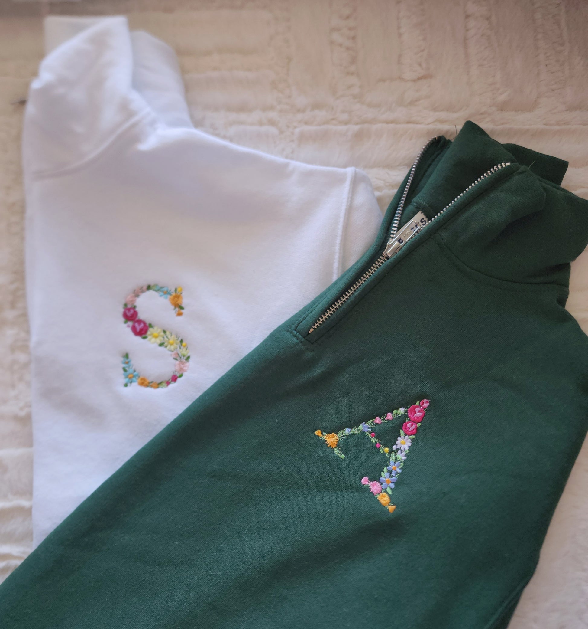 Quartered Zipped Sweater